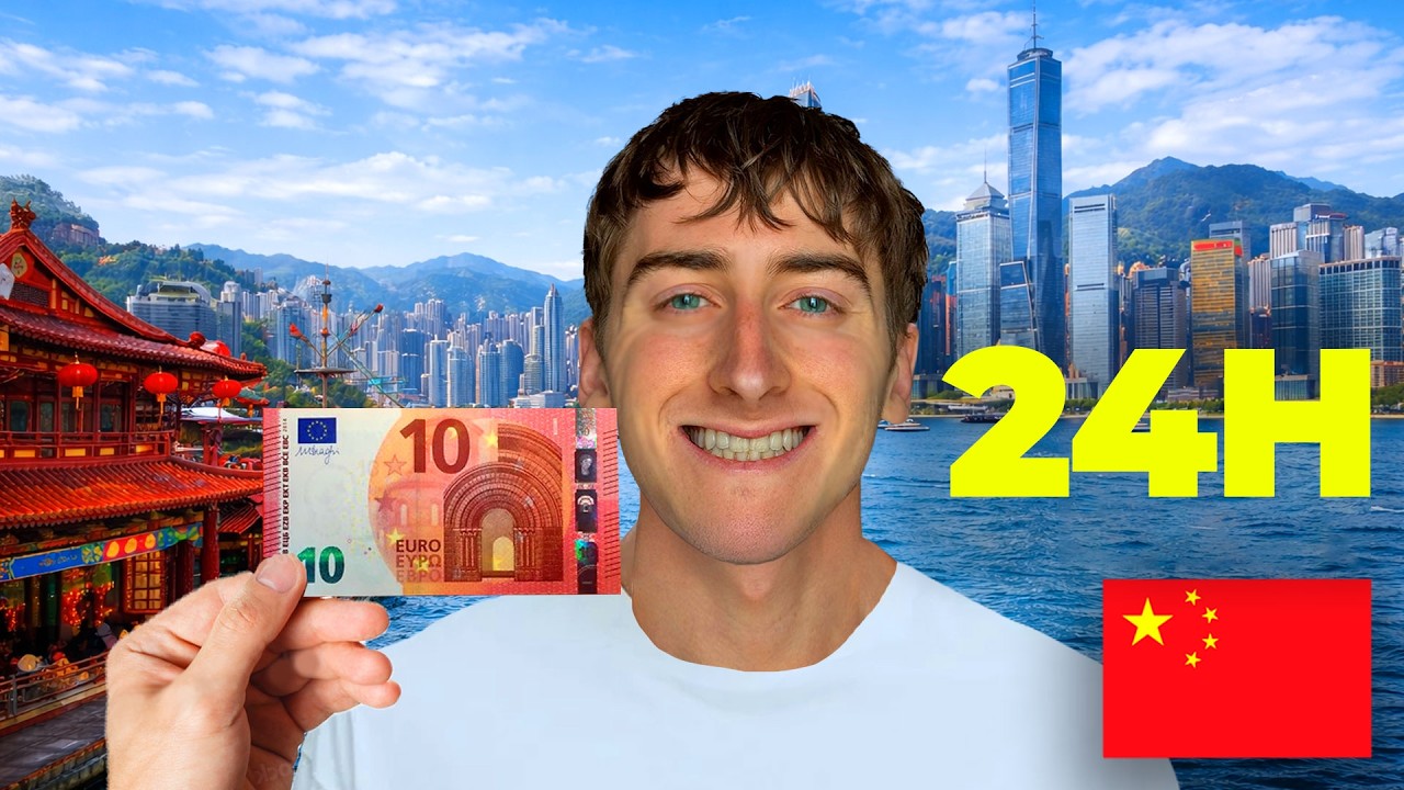 Survivre avec 10€ à HONG KONG pendant 24h (c'est cher)