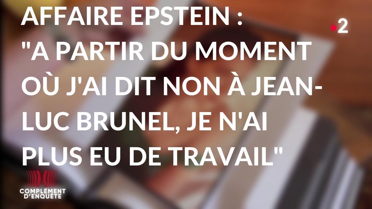 Complément d'enquête. Affaire Epstein : la traque des mannequins