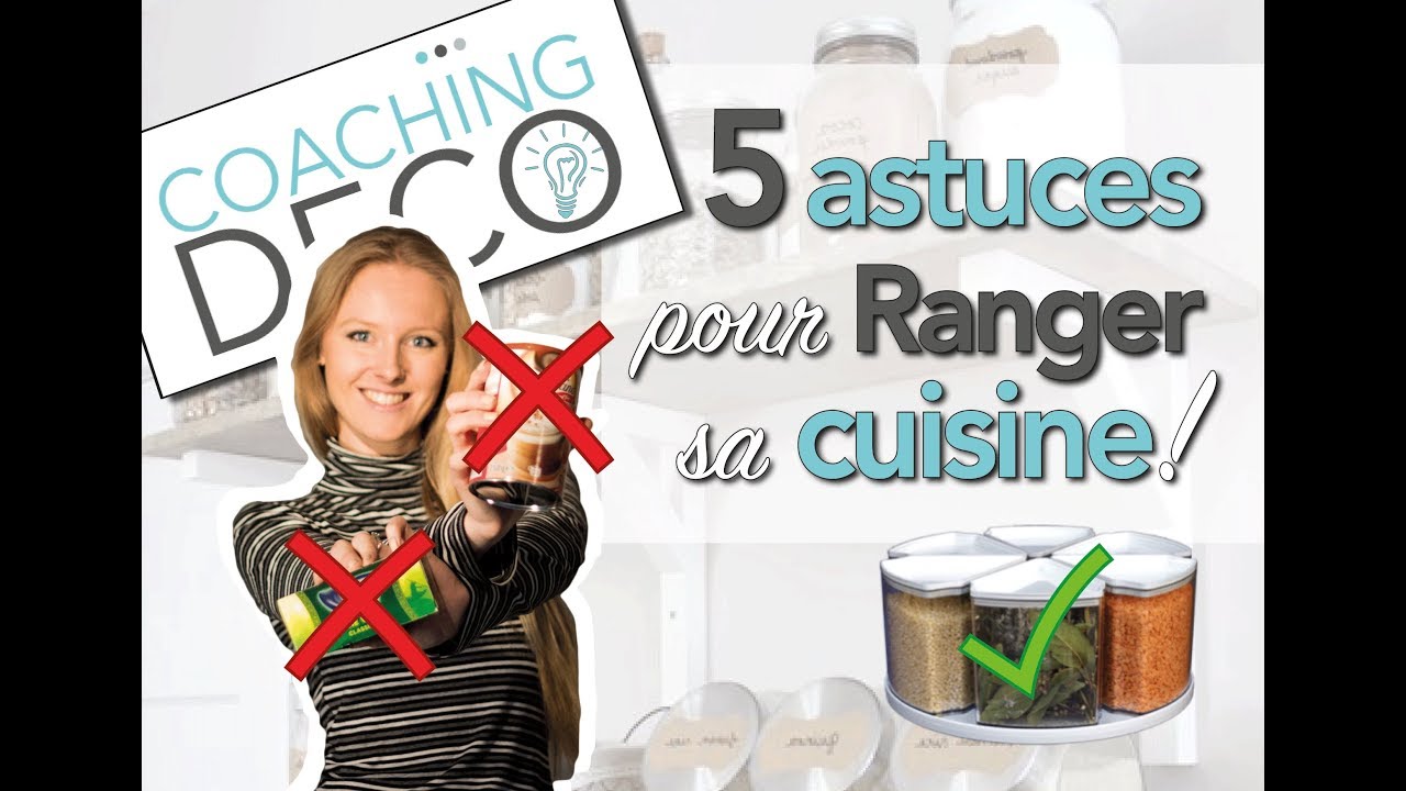 🍿Organiser ses placards de cuisine? 👉 Voici 5 astuces de rangement de Coaching Deco ! 💙