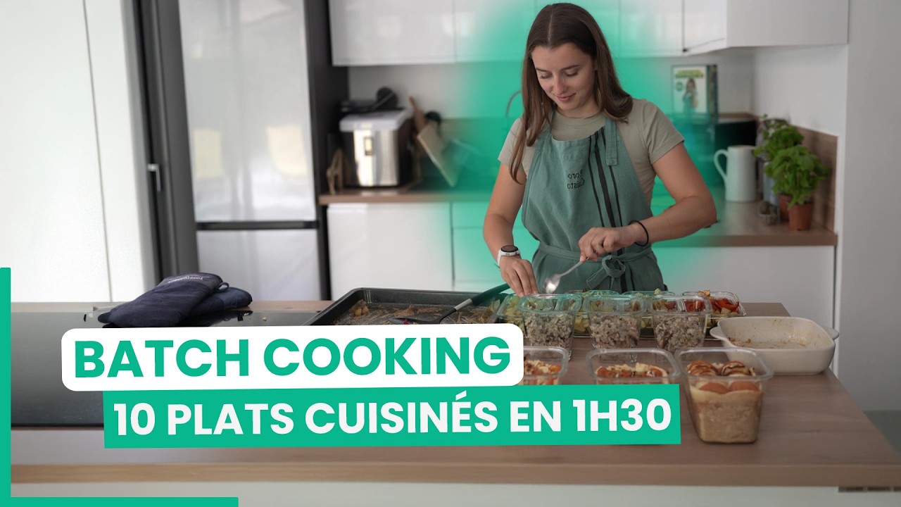 Le batch cooking séduit de plus en plus les Français | 750GTV