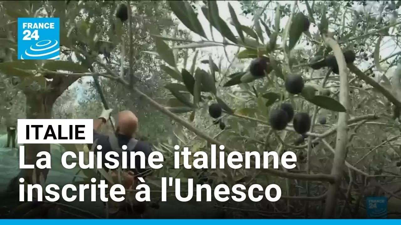 La cuisine italienne inscrite à l'Unesco • FRANCE 24