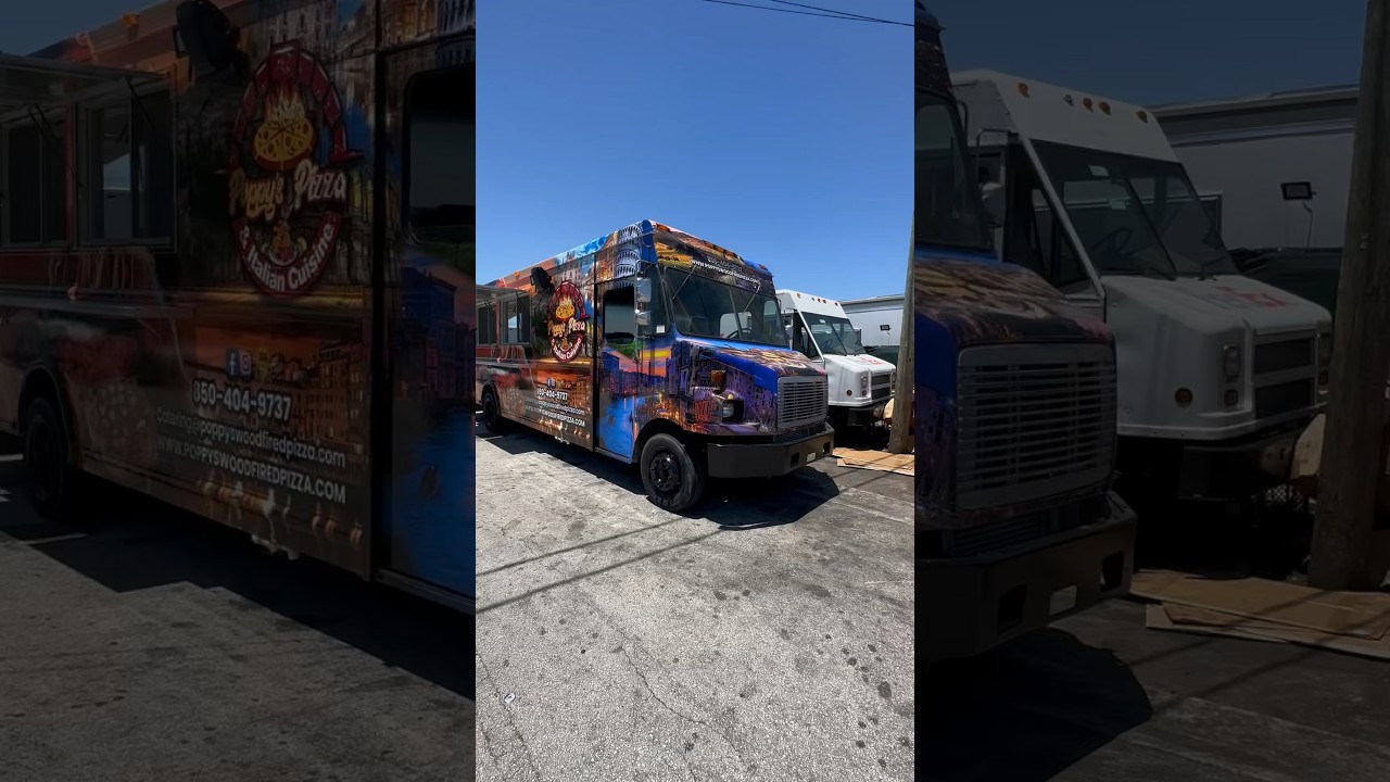 🇮🇹Pizza  #foodtruck #foodtrucks #camion #food #foodtruckers #Italy #foodtrailer #foodtrucklife