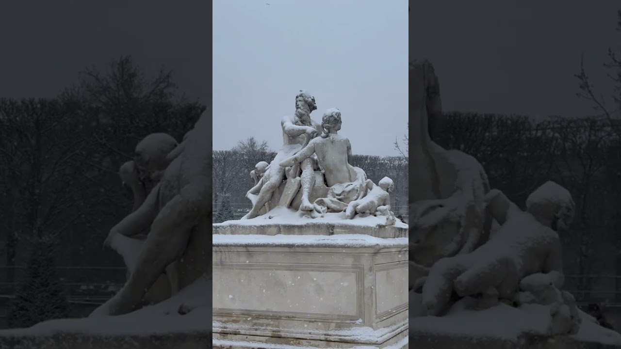 Paris sous la neige ☃️😍