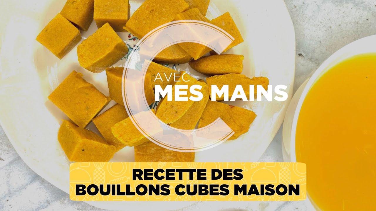De vrais bouillons cubes maison