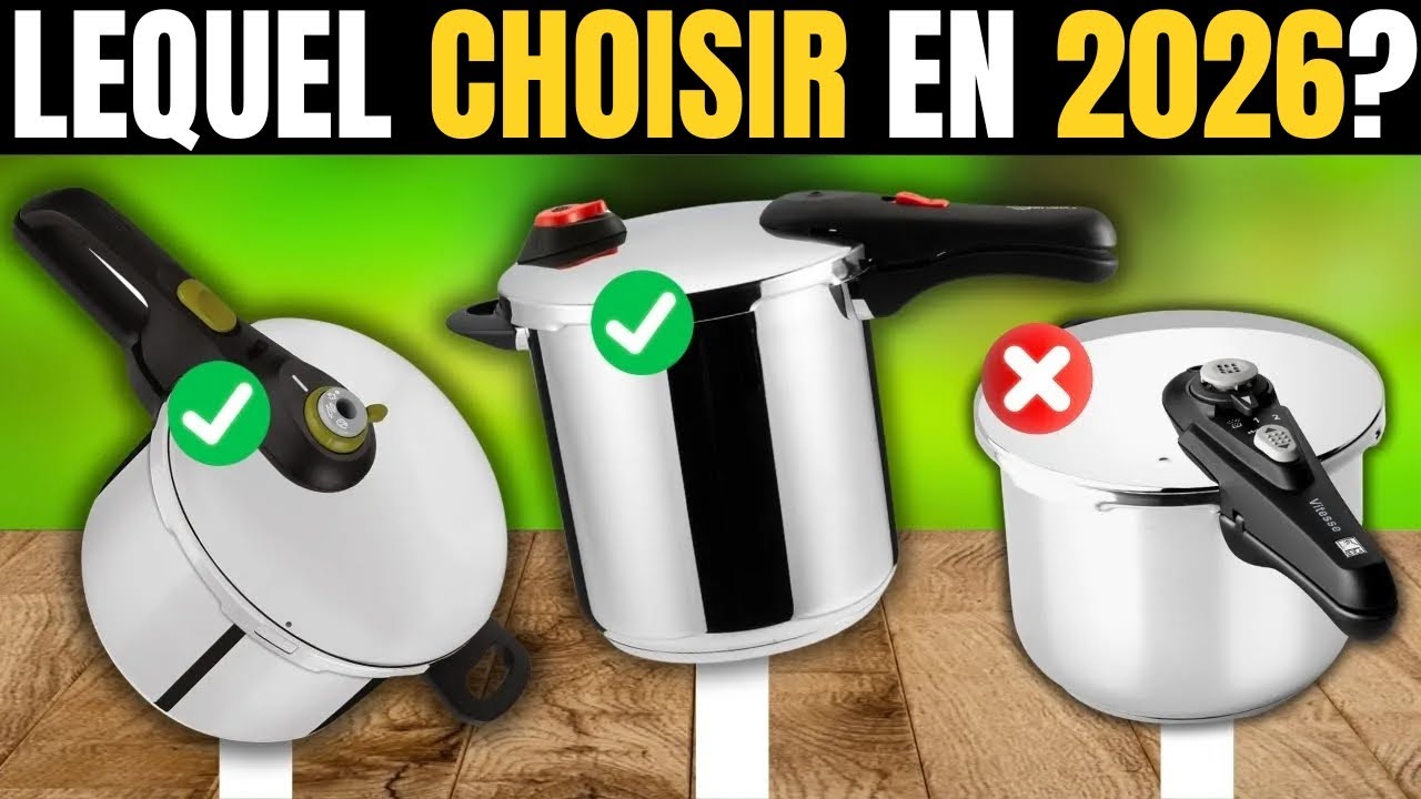 Les 3 Meilleures Cocottes-Minutes de 2026 [NE Faites Pas d'Achat Avant d'Avoir Vu Cela]