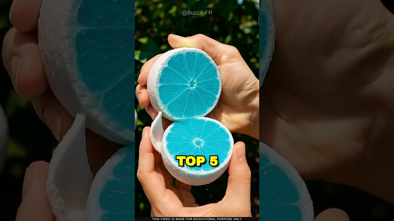 Top 5 des fruits créés par l’homme – et non par la nature ! 🍊👨‍🔬