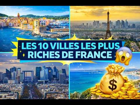 LES 10 VILLES LES PLUS RICHES DE FRANCE 💰 – La Première Va Vous CHOQUER (Ce N’est PAS Paris !)