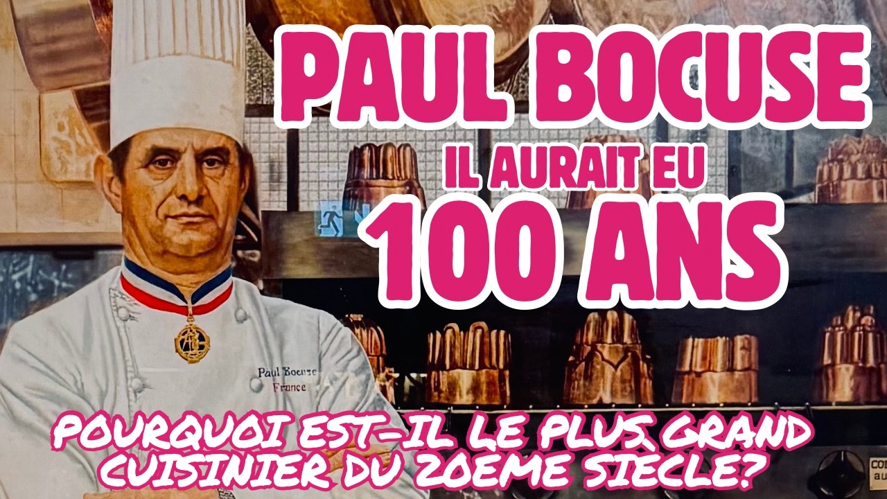 Paul Bocuse aurait 100 ans, il reste une légendaire