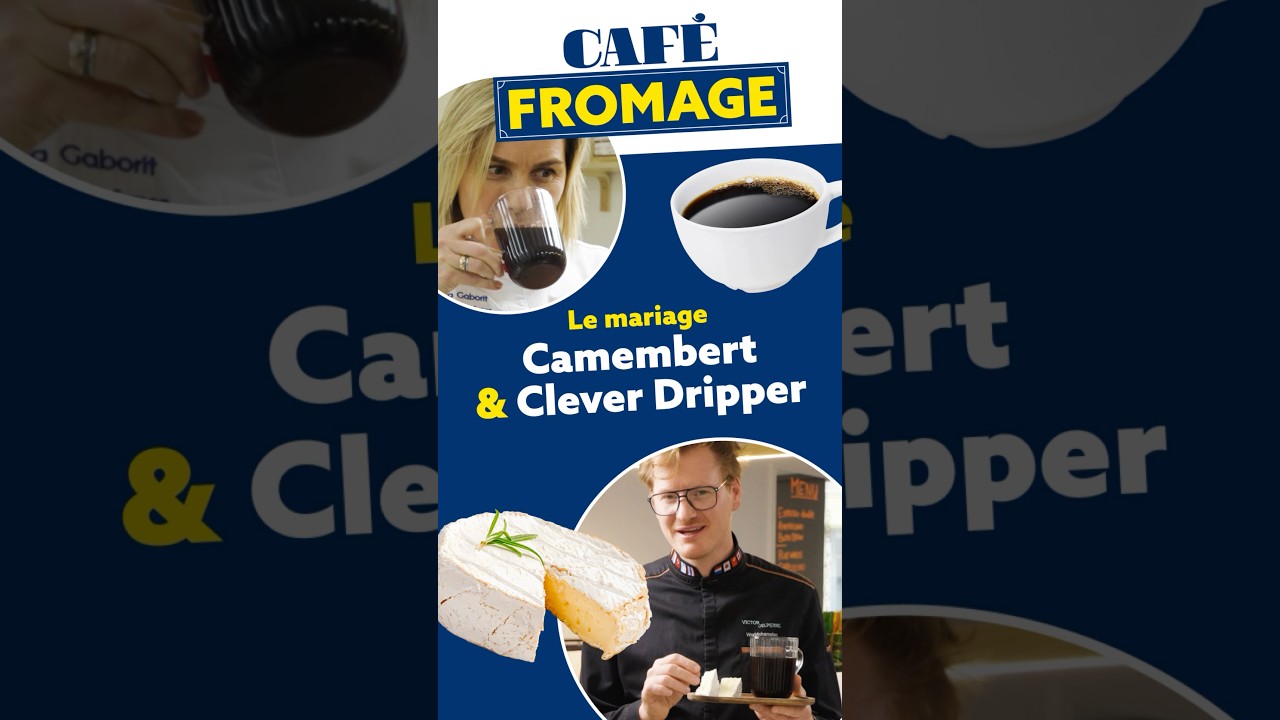 Café et fromage : le mariage entre le camembert et le clever dripper ! ☕️
