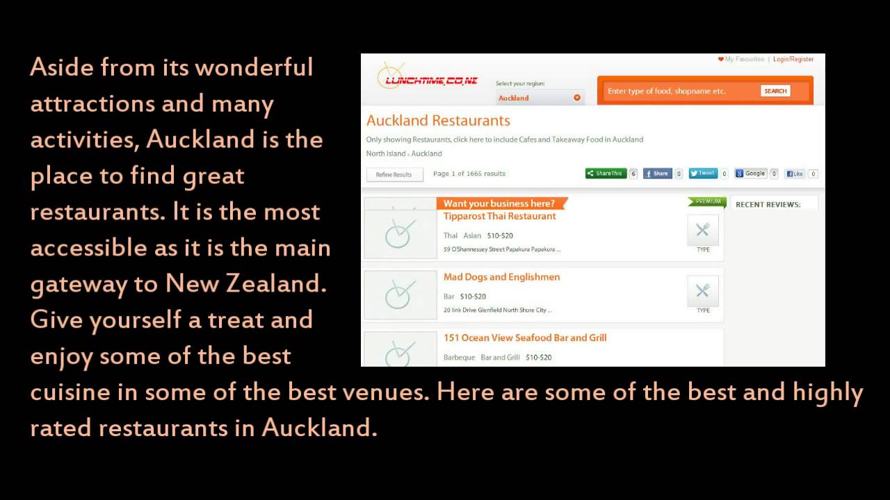 The Best Restaurants in Auckland, New Zealand