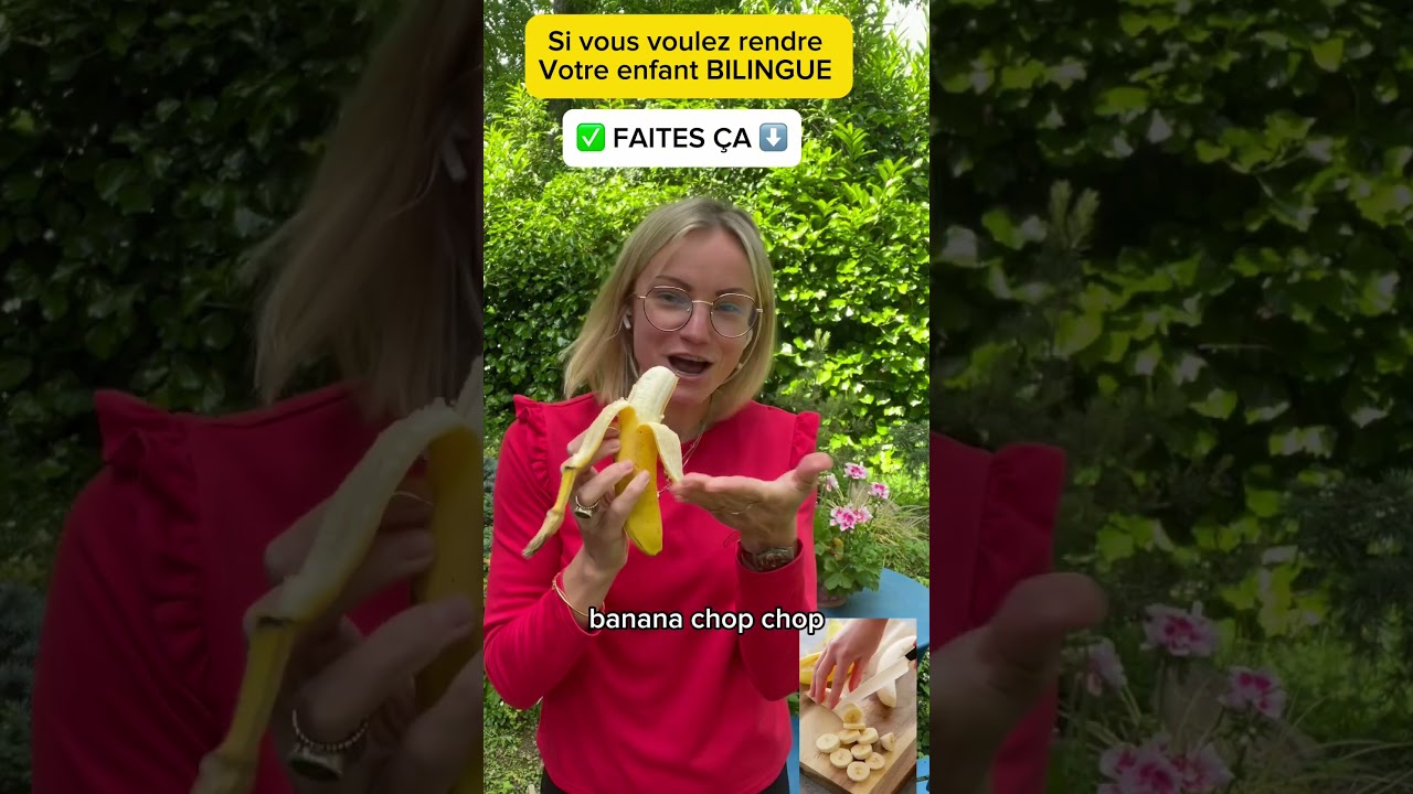 👶🇬🇧👧 goûter en anglais 👅 #anglais #enfants #ecole #humour #bilingue #jeux #goûter #ecole #bebe