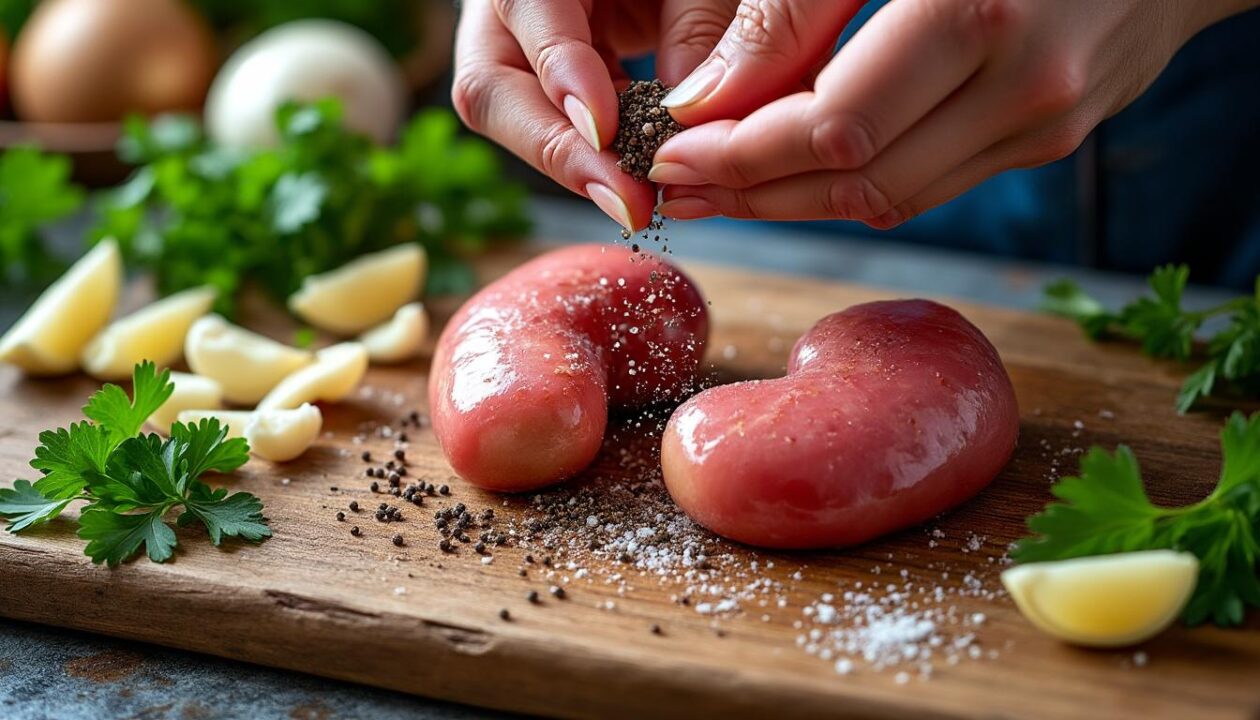 découvrez nos astuces pour cuisiner les rognons avec délicatesse et saveur, pour un plat savoureux et raffinée qui ravira vos papilles.