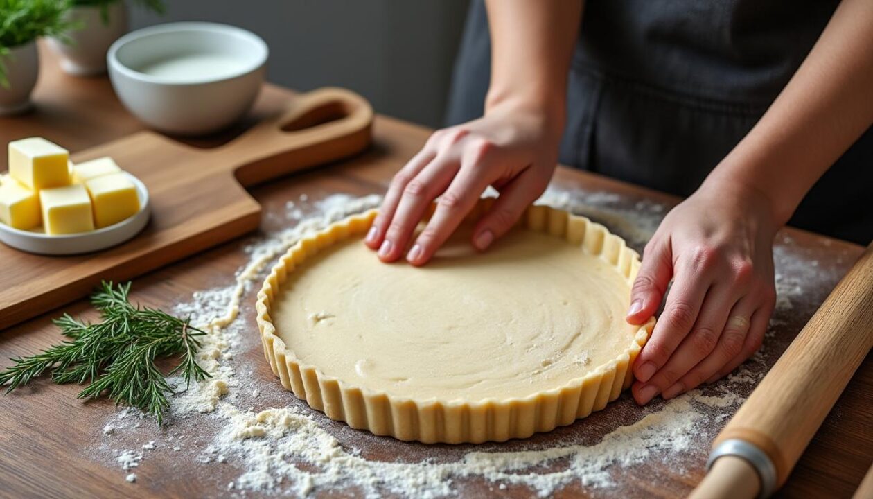 découvrez nos astuces simples et efficaces pour réussir une pâte brisée parfaite, idéale pour vos tartes salées maison croustillantes et savoureuses.