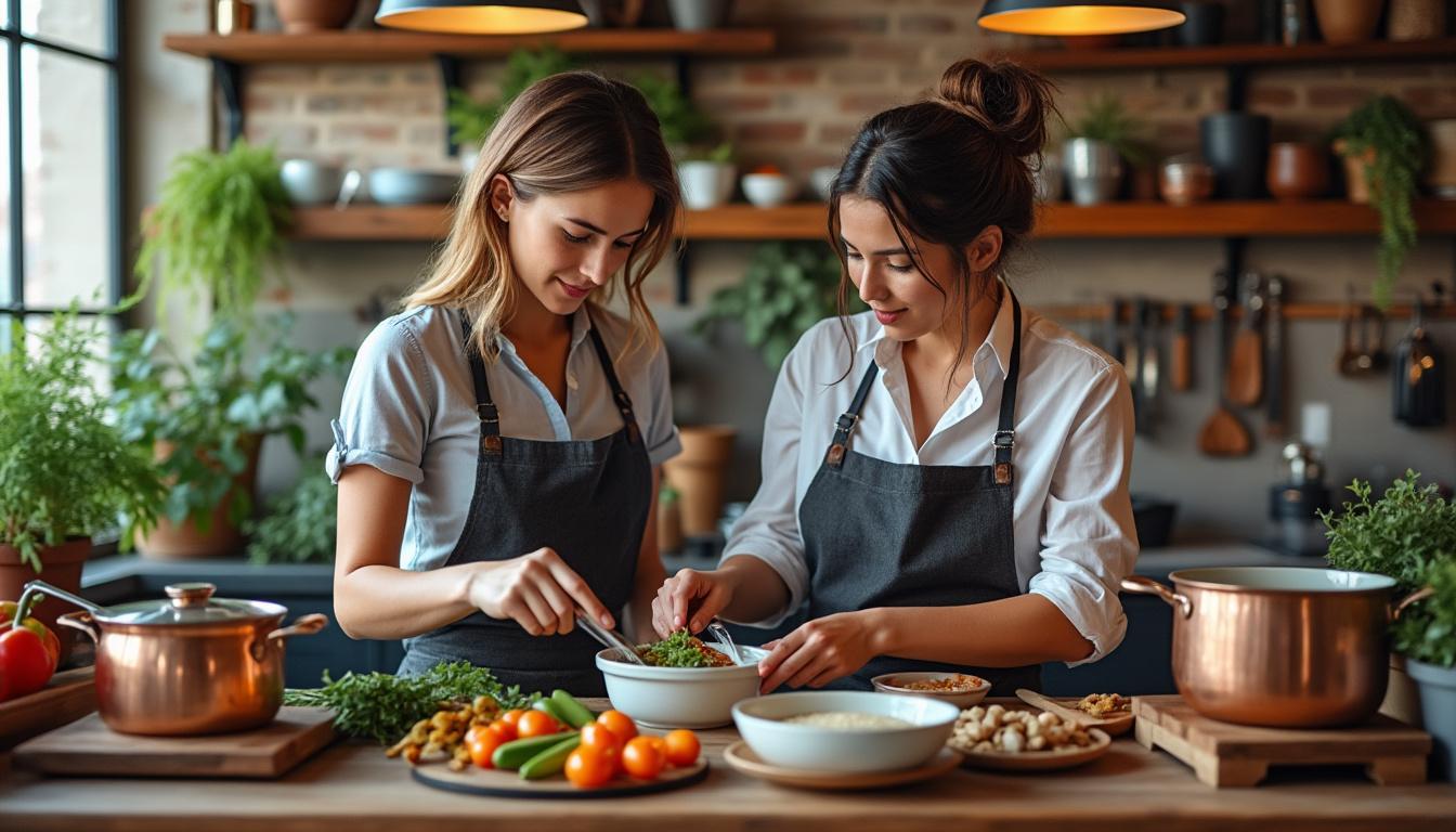 à tours, deux jeunes entrepreneuses innovent en réinventant le bouillon, combinant tradition et modernité pour offrir un hommage unique à la cuisine française classique.