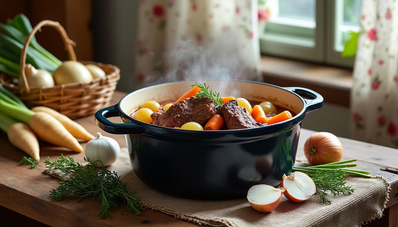 découvrez les techniques essentielles de la cuisson lente en cocotte pour réussir des plats savoureux et pleine de goût à chaque fois.