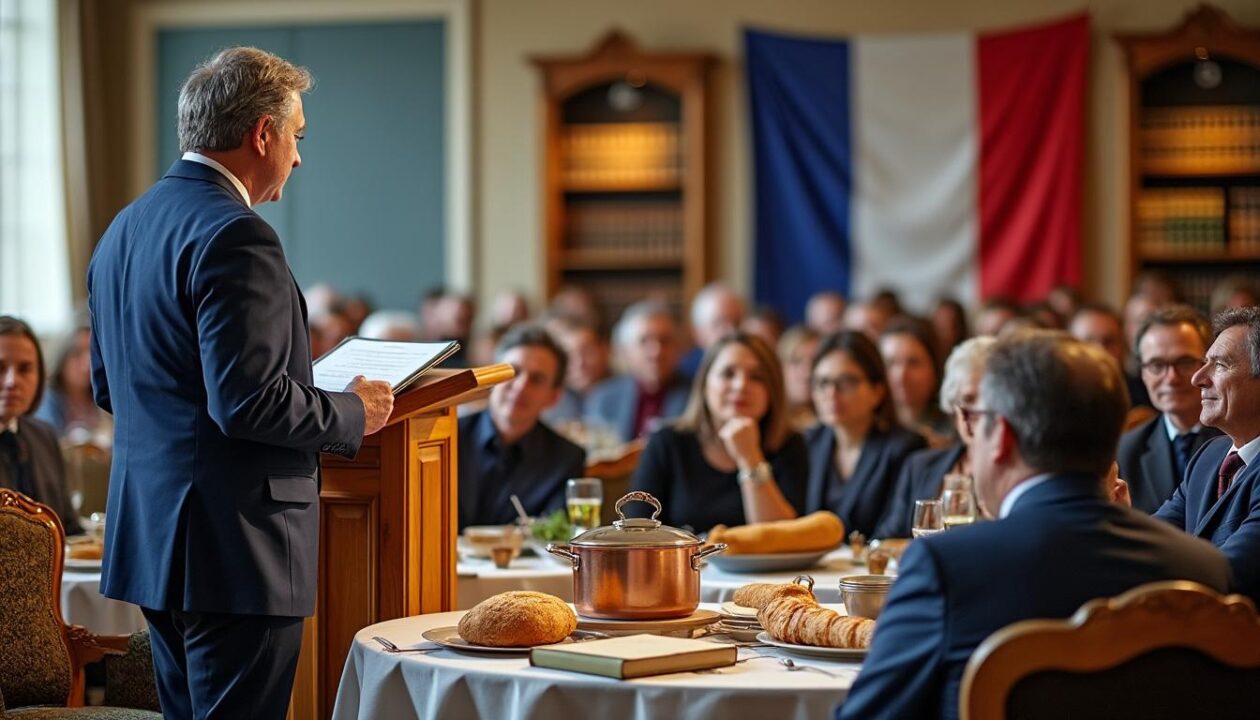 découvrez la conférence passionnante à pont-de-veyle sur l'histoire triomphale de la cuisine française, un voyage riche en saveurs et traditions culinaires.