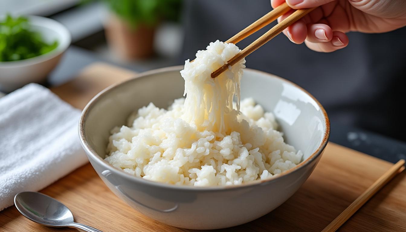 découvrez la technique méconnue pour transformer un riz pâteux et collant en une texture parfaite en un instant, facile et efficace pour vos plats.