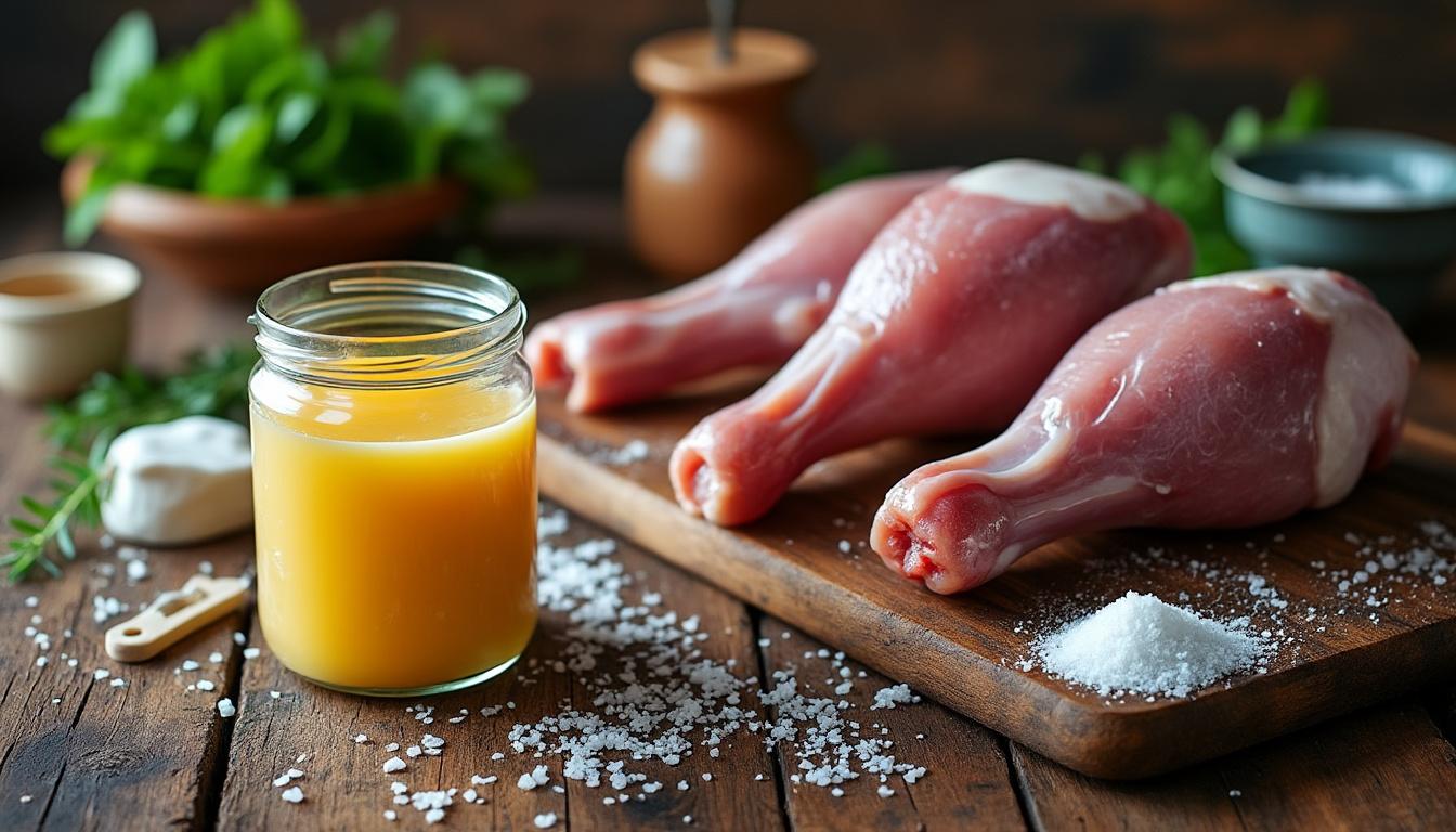 découvrez comment préparer facilement votre propre confit de canard à la maison grâce à notre guide simple et détaillé, pour un plat savoureux et authentique.