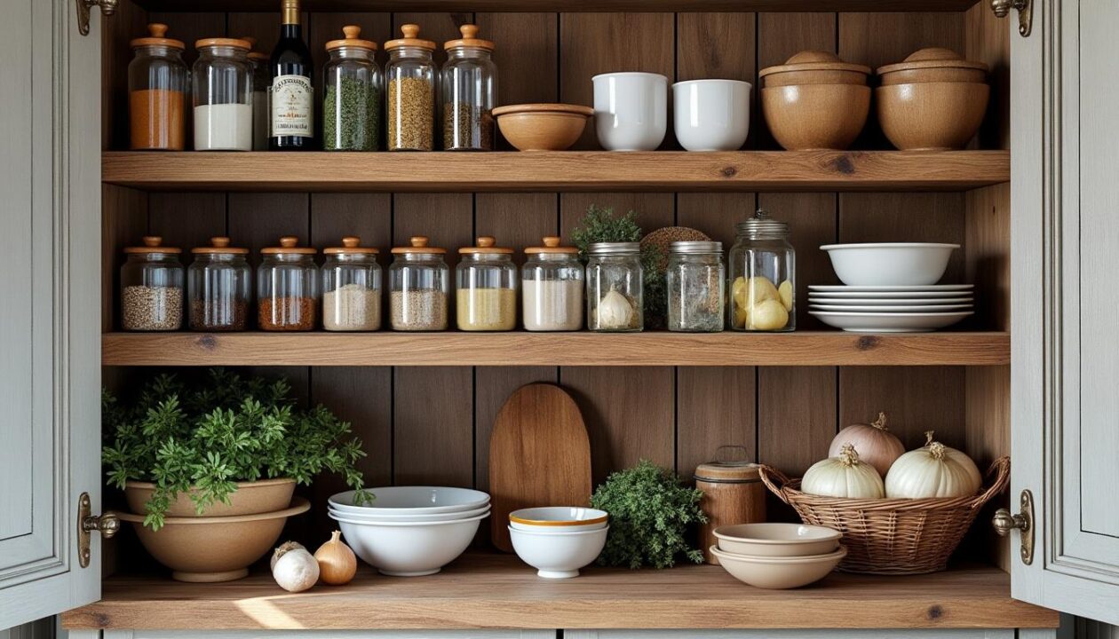 découvrez les essentiels pour bien équiper votre placard de cuisine à la française et optimiser votre espace avec style et praticité.