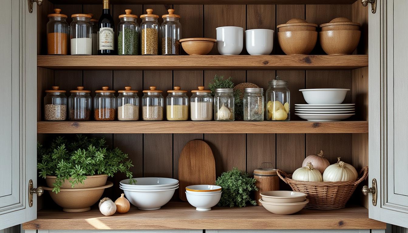 découvrez les essentiels pour bien équiper votre placard de cuisine à la française et optimiser votre espace avec style et praticité.