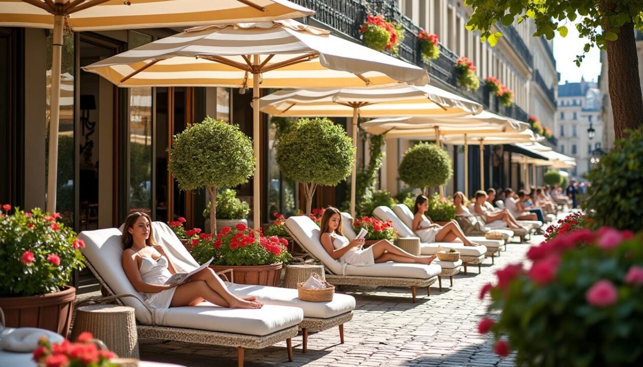 découvrez les meilleures terrasses ensoleillées à paris et en île-de-france pour profiter du soleil et bronzer en 2026. nos adresses incontournables vous attendent pour un moment de détente au grand air.